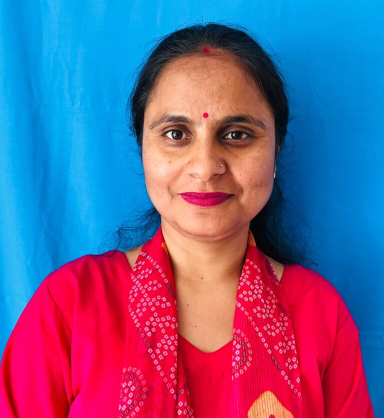 Ms. Bharti ( B.Sc Chemistry, M.A, M.Ed )