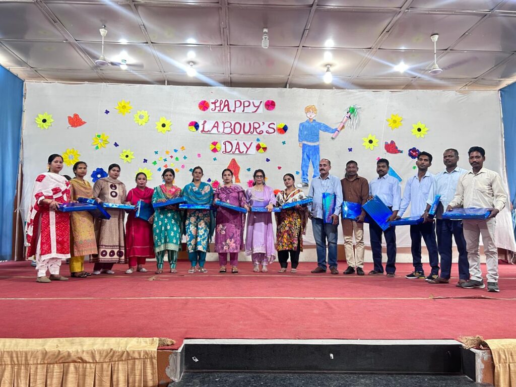 Labour Day Celebration at Kristu Jyoti Convent School